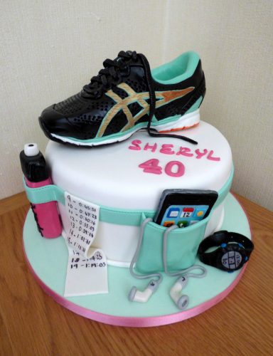 marathon-runners-birthday-cake