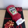 tomato-ketchup-squeezy-bottle-with-chips-birthday-cake thumbnail