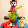 2-tier-clown-themed-birthday-cake thumbnail