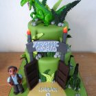 2-tier-jurassic-world-themed-birthday-cake