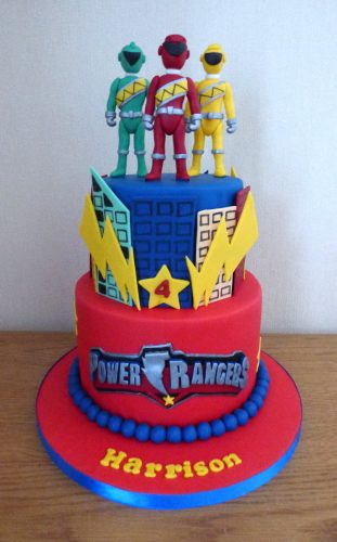 2-tier-power-rangers-birthday-cake