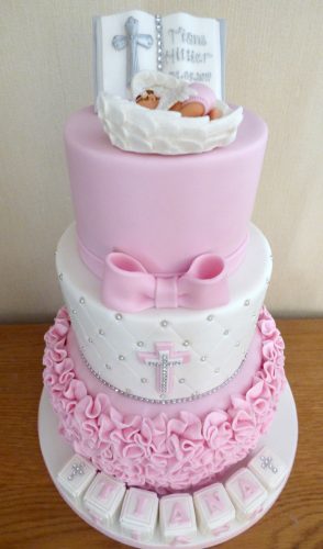 3-tier-baptism-christening-cake-ruffles-bible