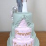 3-tier-sage-green-and-pink-themed-wedding-cake-dorset thumbnail