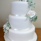 3-tier-white-and-sage-green-wedding-cake-sugar-flowers