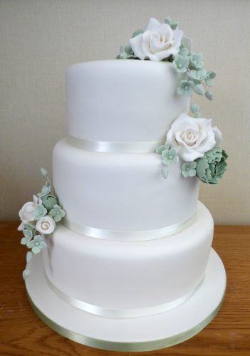 3-tier-white-and-sage-green-wedding-cake-sugar-flowers