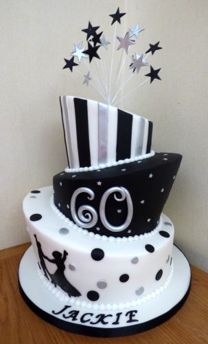 3-tier-wonky-black-white-and-silver-themed-60th-birthday-cake