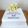 65th-wedding-anniversary-cake-with-sugar-flowers-tulips-freesia thumbnail