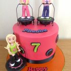 boogie-bounce-themed-birthday-cake