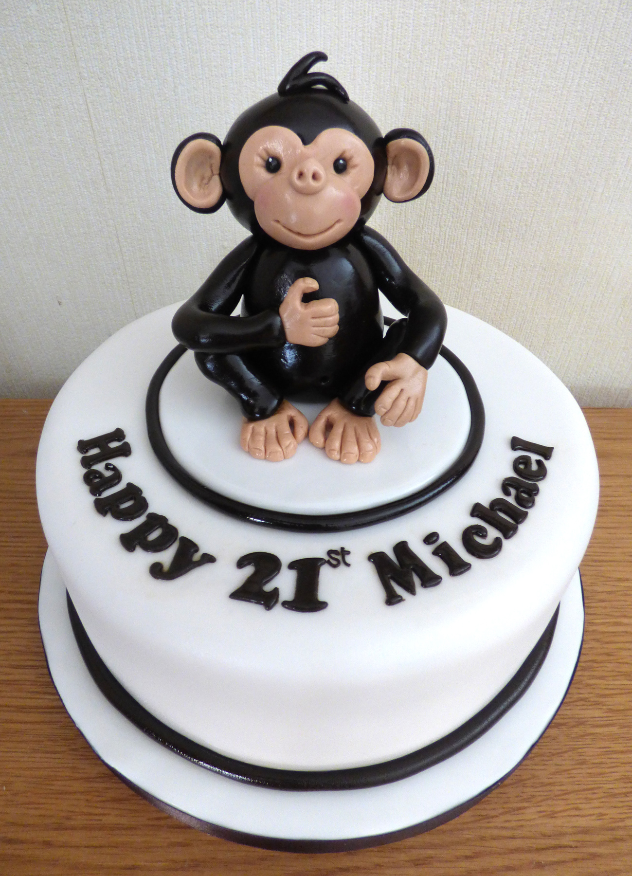2 PCS 3D Animal Shape Silicone Form Fondant Cake Biscuit Molds(Monkey)
