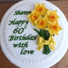 daffodil-themed-birthday-cake