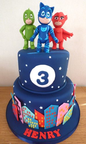 pj-mask-2-tier-birthday-cake