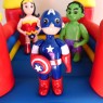 superheroes-themedbouncy-castle-birthday-cake thumbnail