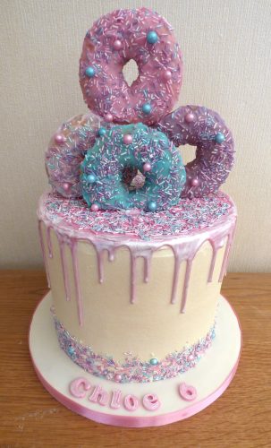 donut-drip-cake-sprinkles