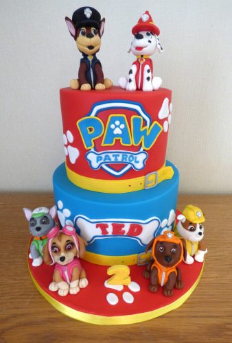 2-tier-paw-patrol-characters-birthday-cake-marshall-chase-rocky-rubble-skye-zuma
