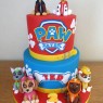 2-tier-paw-patrol-characters-birthday-cake-marshall-chase-rocky-rubble-skye-zuma thumbnail