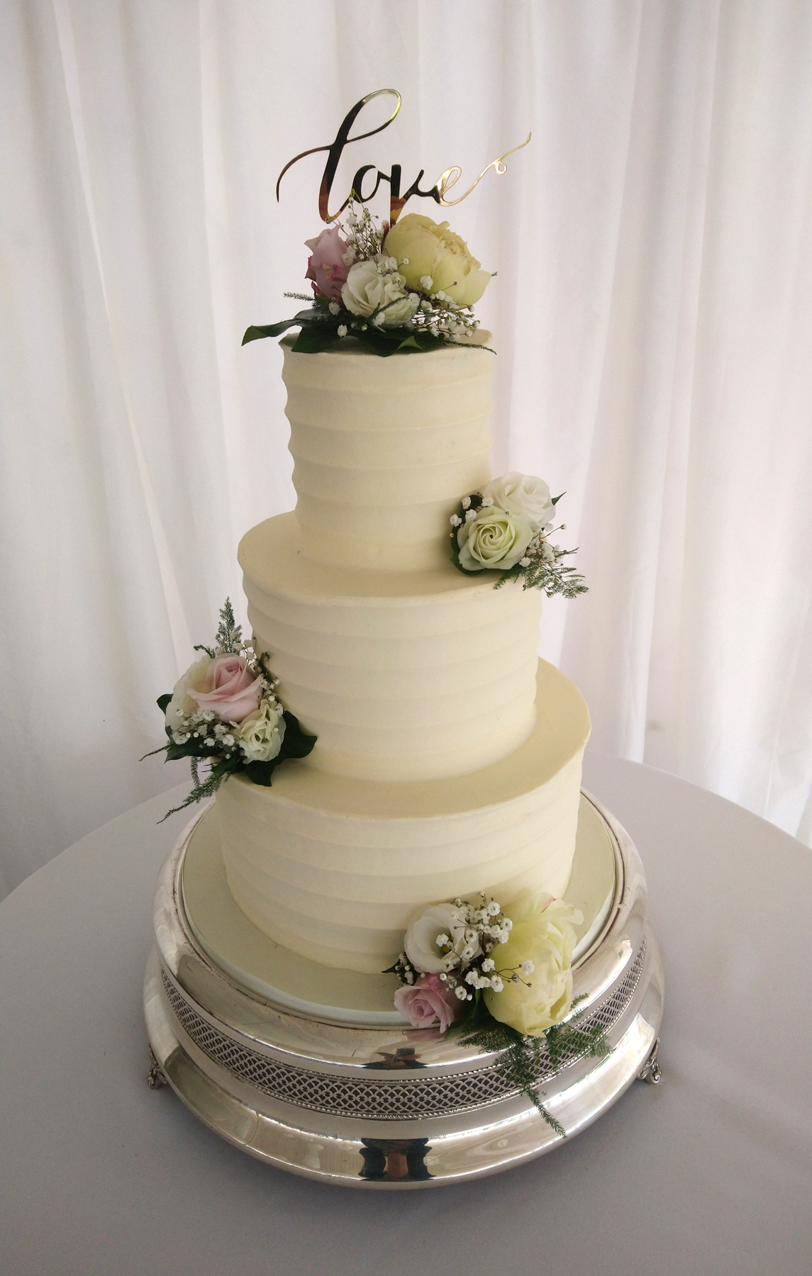 18+ 3 Tier Rustic Wedding Cake