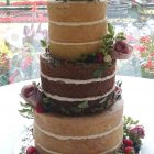3-tier-naked-wedding-cake-with-fresh-flowers