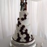4-tier-cascading-rose-reveal-wedding-cake-star-wars-harry-potter thumbnail