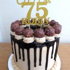 ferrero-rocher-chocolate-drip-birthday-cake