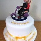 fondant-vespa-2-up-60's-theme-50th-anniversary-cake