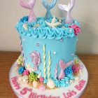 pastel-mermaid-underwater-themed-birthday-cake