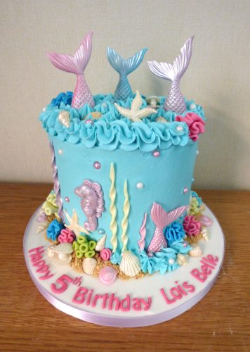 pastel-mermaid-underwater-themed-birthday-cake