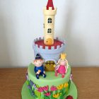 2-tier-ben-and-holly-castle-themed-birthday-cake