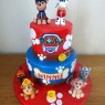 2-tier-paw-patrol-birthday-cake-marshall-chase-rubble-skye-rocky-zuma thumbnail