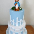 2-tier-peter-rabbit-1st-bithday-boy-christening-cake
