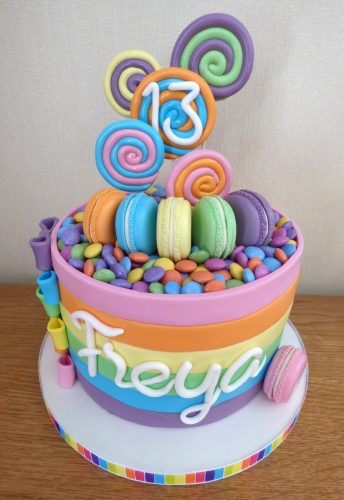 candy-shop-themed-rainbow-colours-birthday-cake