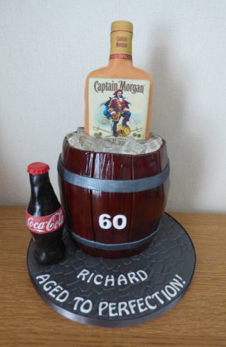 captain-morgan-bottle-rum-barrel-and-coke-birthday-cake