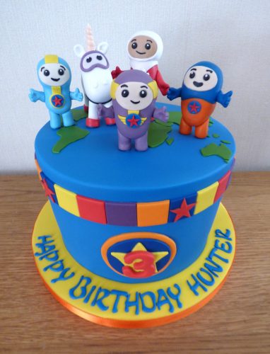 go-jetters-inspired-birthday-cake