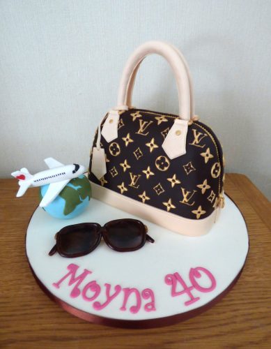 louis-vuitton-designer-bag-sunglasses-and-travel-themed-birthday-cake