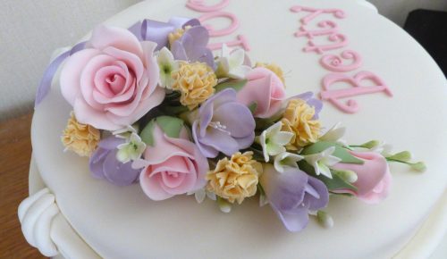 traditional-birthday-cake-with-sugar-flowers