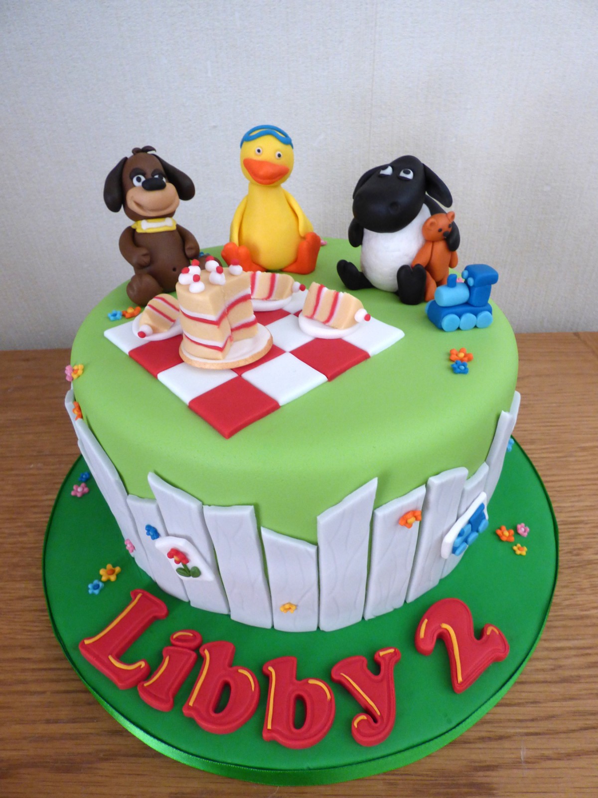 Timmy Time Characters Birthday Cake Susie's Cakes
